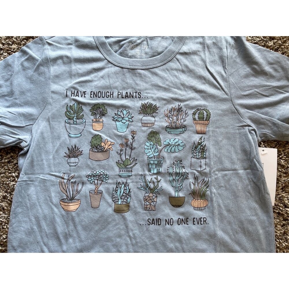 Urban Outfitters Zoe + Liv Plant T-Shirt Size Medium